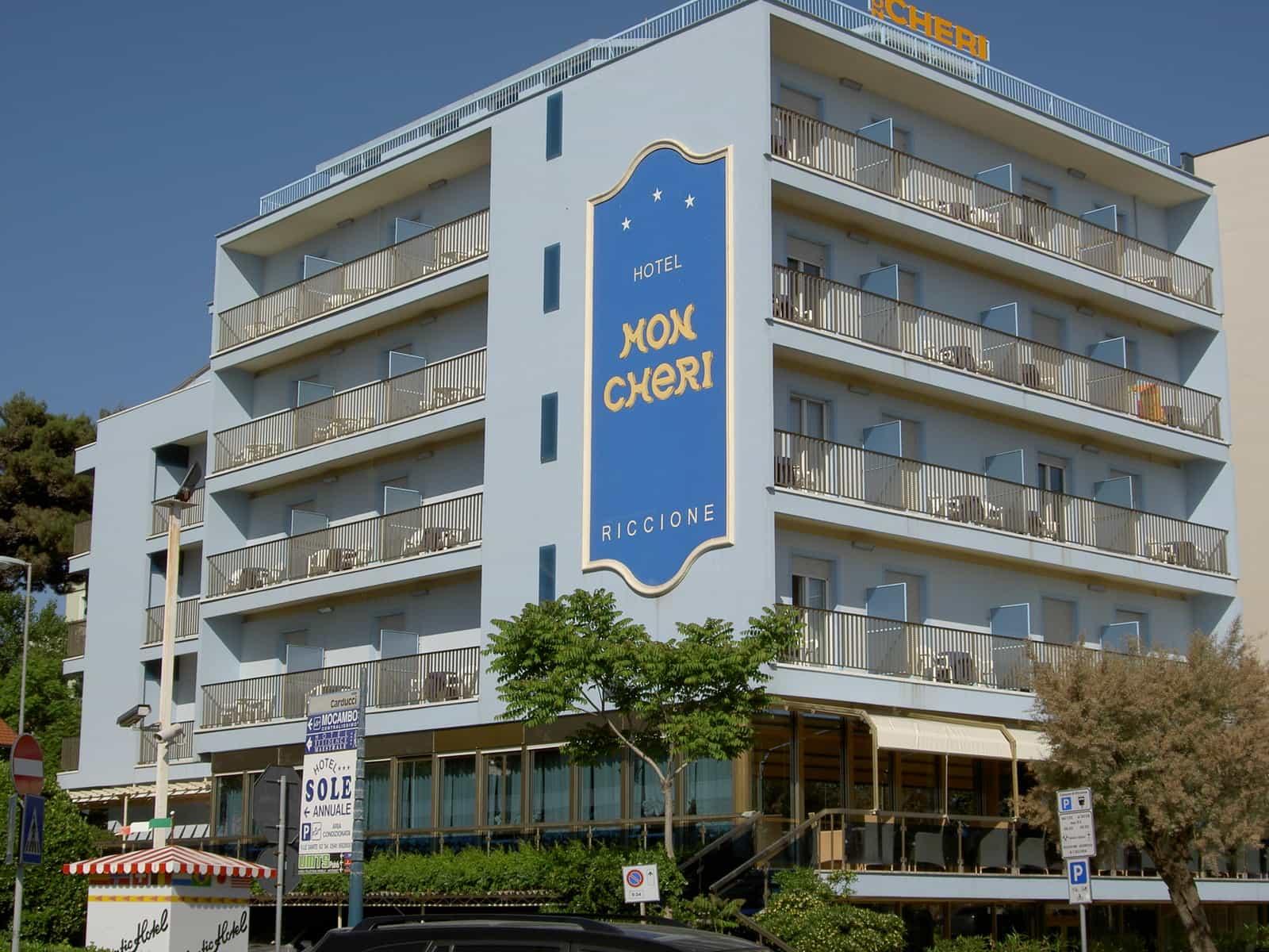 Hotel Mon Cheri Riccione Luaran gambar